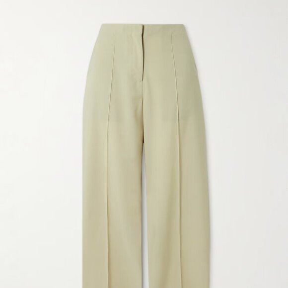 Rare - NWT Faithfull the Brand Emilie Trouser Pant Beige/Cream - Size 2 and Sz 4 - Picture 3 of 10